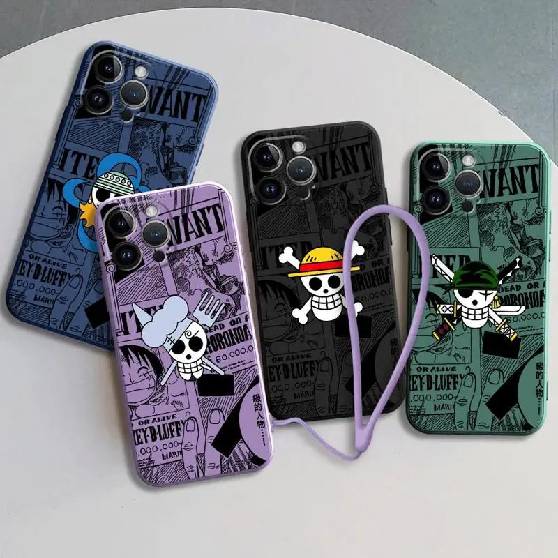 One Piece Coloured Phone Case