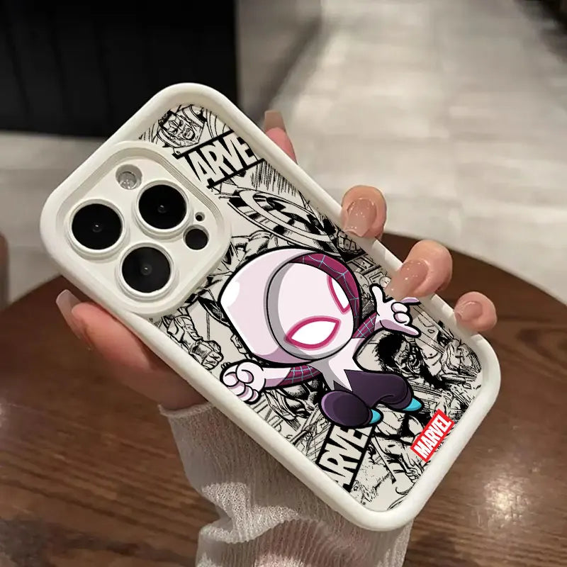 Marvel Theme Cute Phone Case