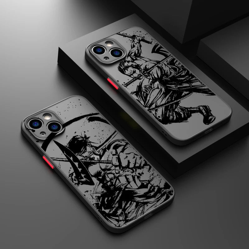 One Piece Black and White Phone Case