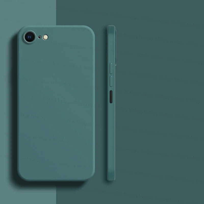 Coloured Silicone Phone Case (Soft touch)