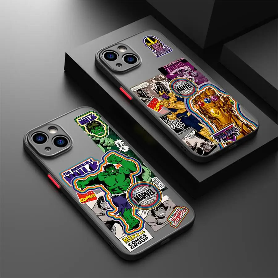 Marvel Retro Super Hero Phone Case