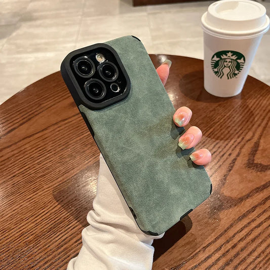 Fashion Matte Leather Case