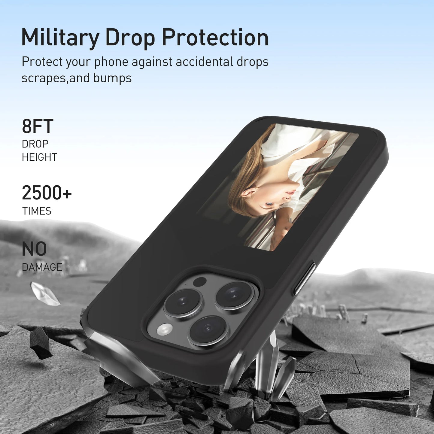 Digital Screen Projection Phone Case