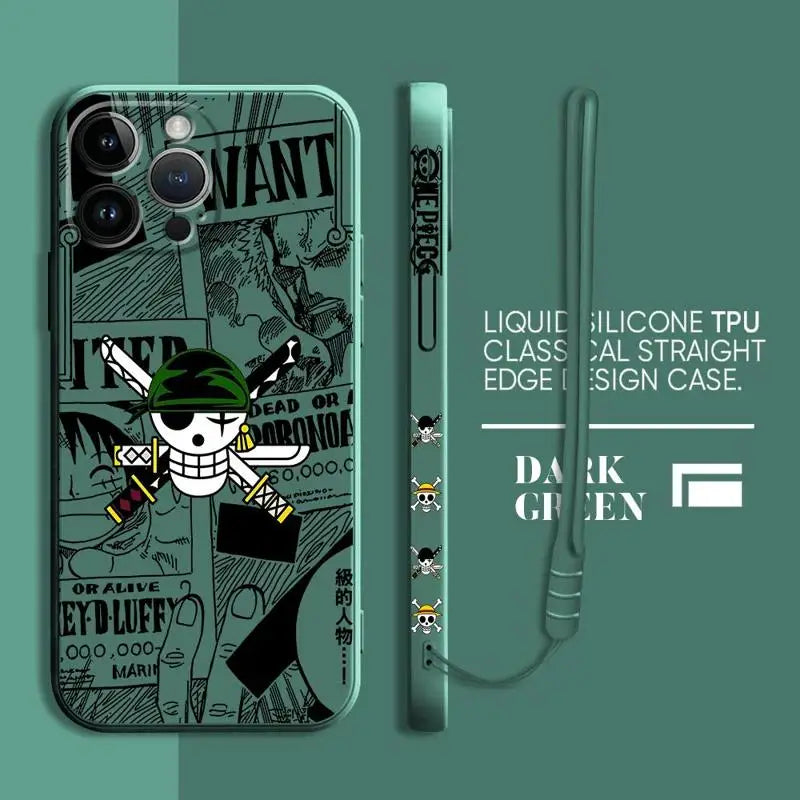 One Piece Coloured Phone Case