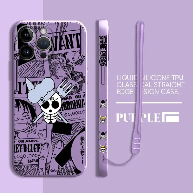 One Piece Coloured Phone Case