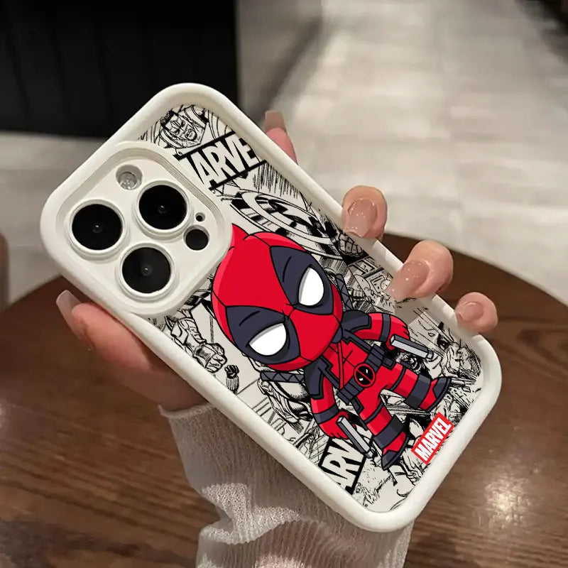 Marvel Theme Cute Phone Case