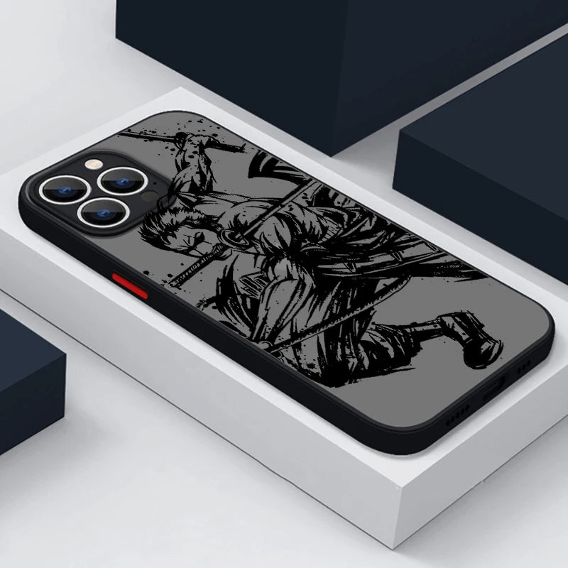 One Piece Black and White Phone Case