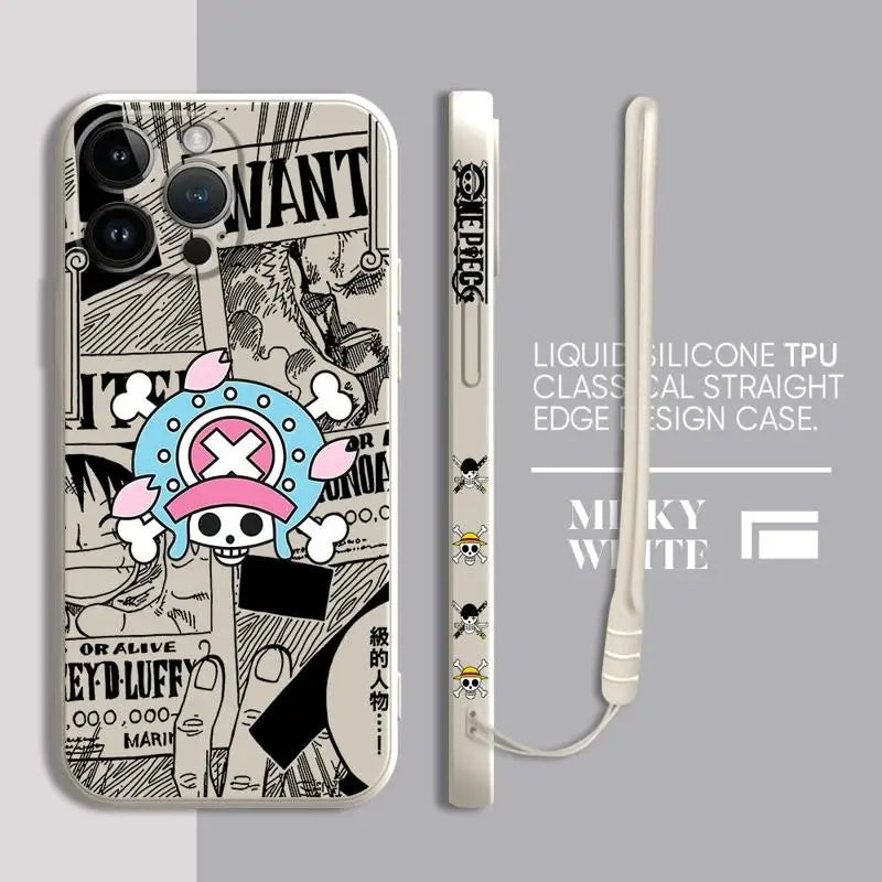 One Piece Coloured Phone Case